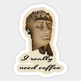 Ancient Egypt- coffee Sticker